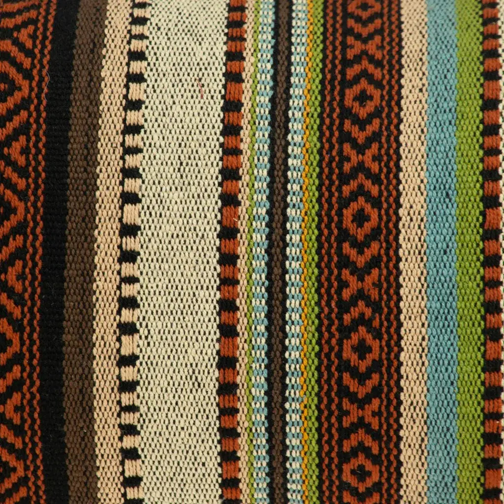 14" X 24" Brown and Beige Cotton Throw Pillow With Fringe - Homeroots - Flyclothing LLC