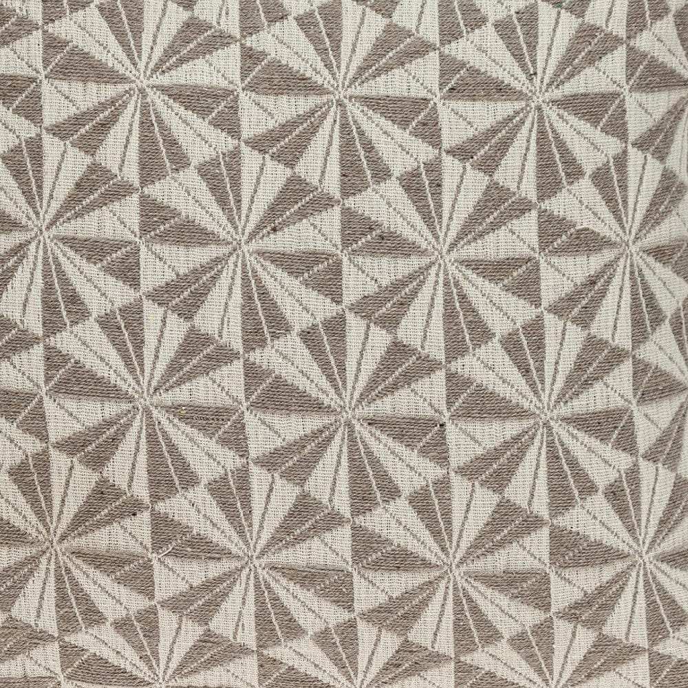 Pale Brown Pinwheels Throw Pillow - Homeroots - Flyclothing LLC