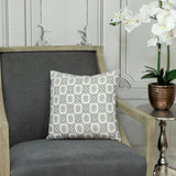 16" Gray Cotton Throw Pillow - Homeroots - Flyclothing LLC