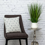 16" Gray Cotton Throw Pillow - Homeroots - Flyclothing LLC