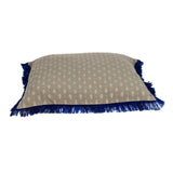 Oyster Beige Throw Pillow - Homeroots