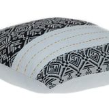 Black And White Modern Throw Pillow - Homeroots - Flyclothing LLC
