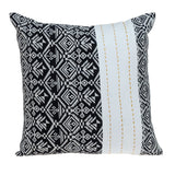 Black And White Modern Throw Pillow - Homeroots