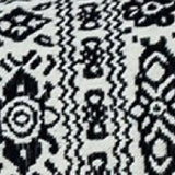 Black And White Vintage Design Throw Pillow - Homeroots - Flyclothing LLC