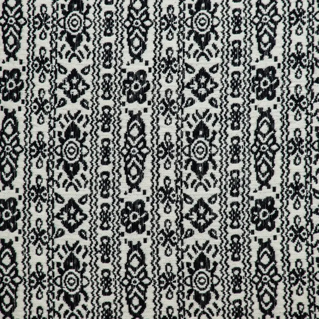 Black And White Vintage Design Throw Pillow - Homeroots - Flyclothing LLC