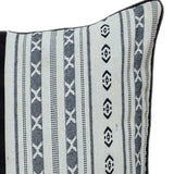 Black And White Abstract Accent Pillow - Homeroots - Flyclothing LLC