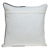 Black And White Abstract Accent Pillow - Homeroots