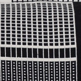 Black And White Abstract Stripes Throw Pillow - Homeroots - Flyclothing LLC