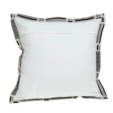 Black And White Abstract Stripes Throw Pillow - Homeroots