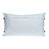 Black And White Patched Throw Pillow - Homeroots