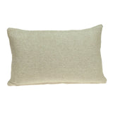 Oatmeal Stripe Weave Lumbar Throw Pillow - Homeroots