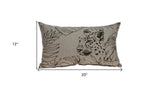 Jaguar Silhoutte Lumbar Throw Pillow - Homeroots - Flyclothing LLC
