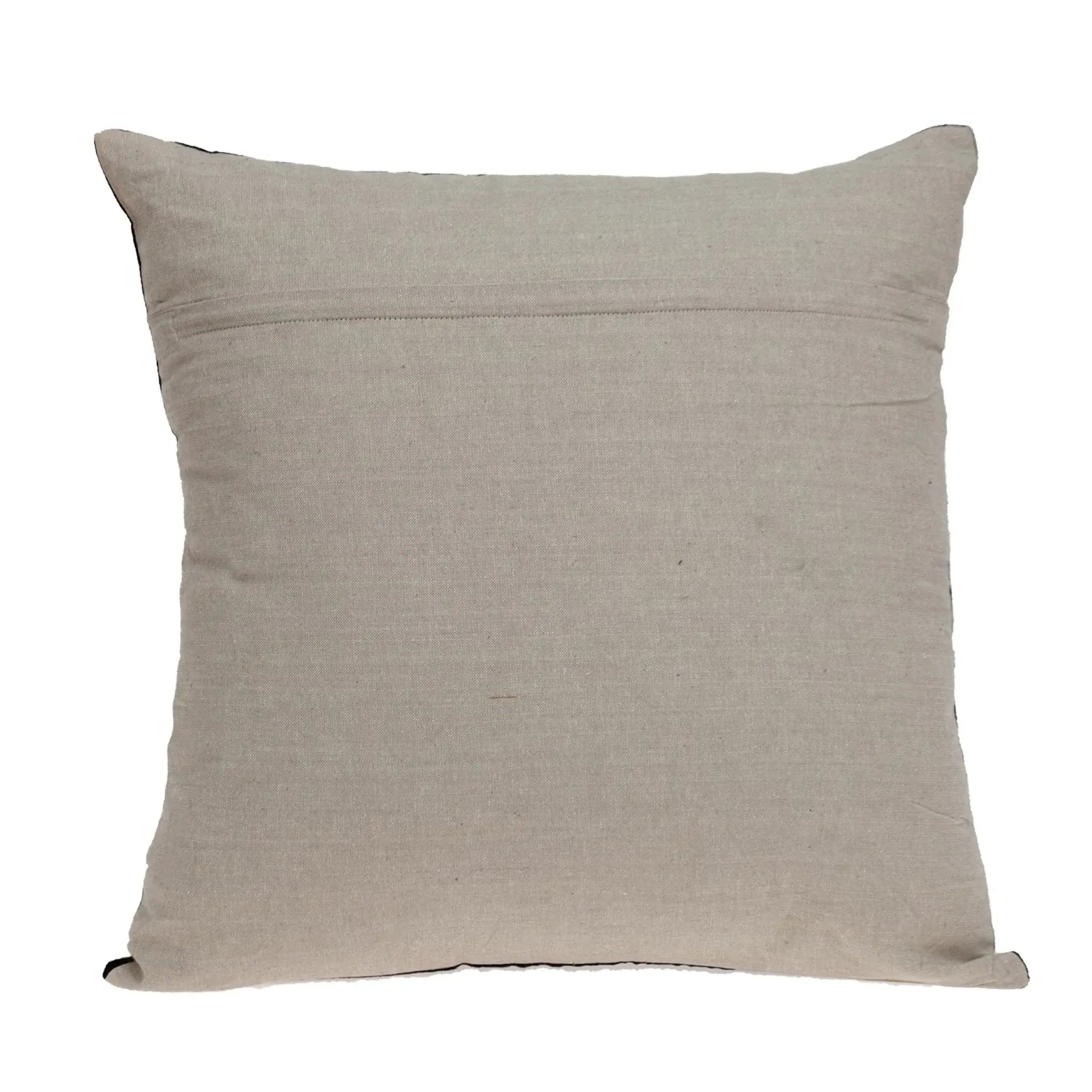 Black Velvet Two Tone Throw Pillow - Homeroots - Flyclothing LLC