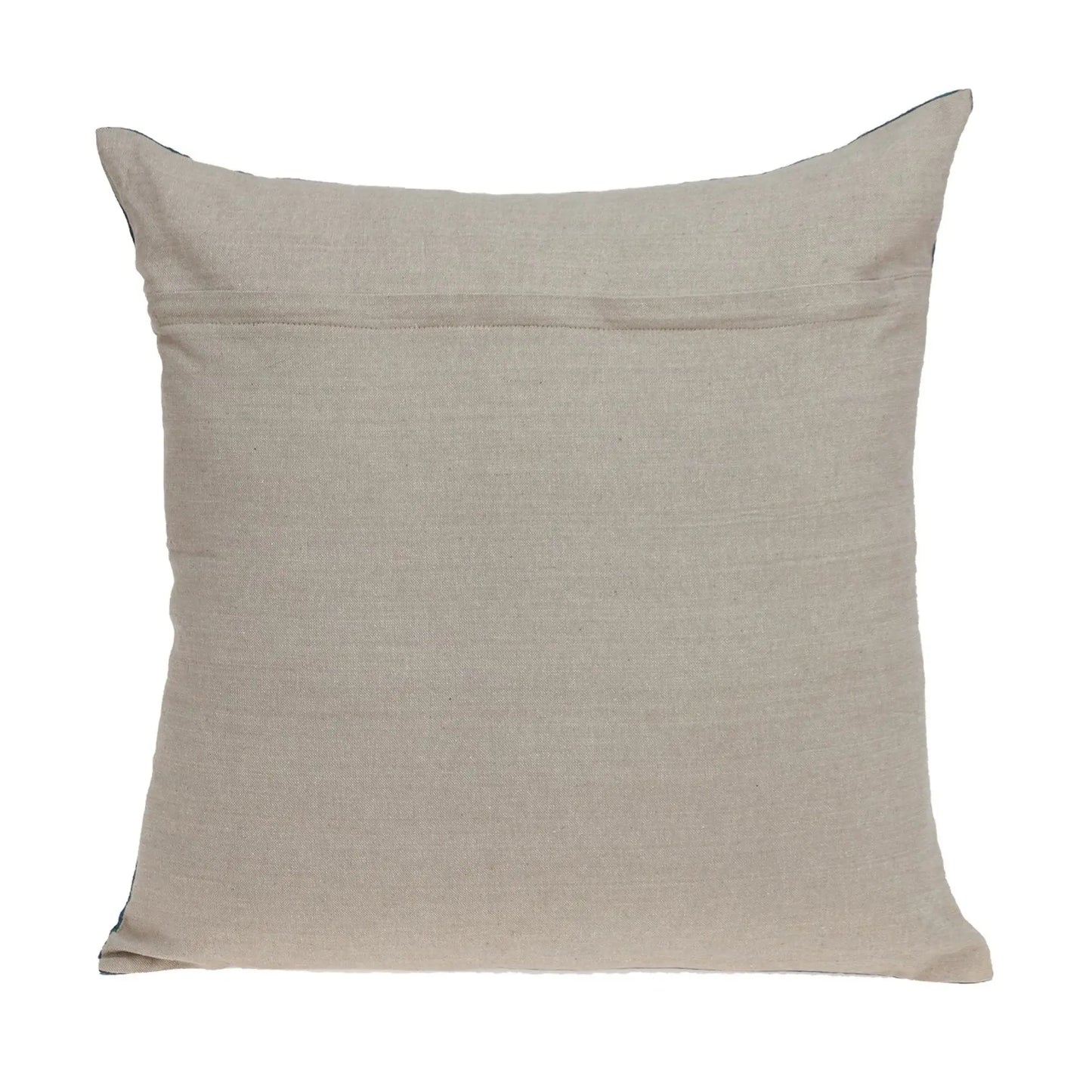 Aqua Teal Two Tone Throw Pillow - Homeroots - Flyclothing LLC