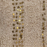 Boho Woven Shaggy Sequin Lumbar Pillow - Homeroots - Flyclothing LLC