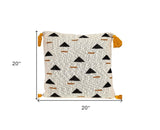 Natural Knitted Throw Pillow - Homeroots - Flyclothing LLC