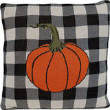 Buffalo Check Pumpkin Throw Pillow - Homeroots - Flyclothing LLC