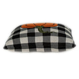Buffalo Check Pumpkin Throw Pillow - Homeroots