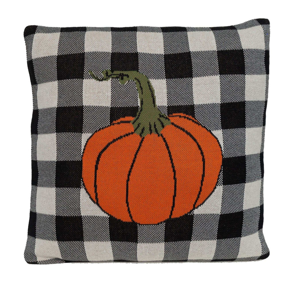 Buffalo Check Pumpkin Throw Pillow - Homeroots - Flyclothing LLC