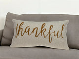 Thankful Decorative Pillow - Homeroots - Flyclothing LLC