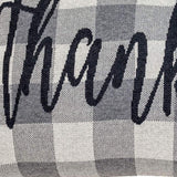 Thankful Buffalo Plaid Lumbar Throw Pillow - Homeroots - Flyclothing LLC