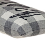 Thankful Buffalo Plaid Lumbar Throw Pillow - Homeroots