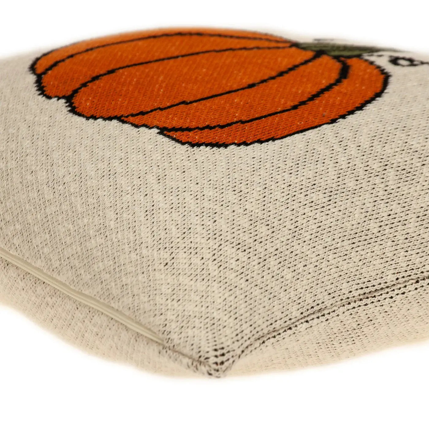 Pumpkin Silhouette Throw Pillow - Homeroots - Flyclothing LLC