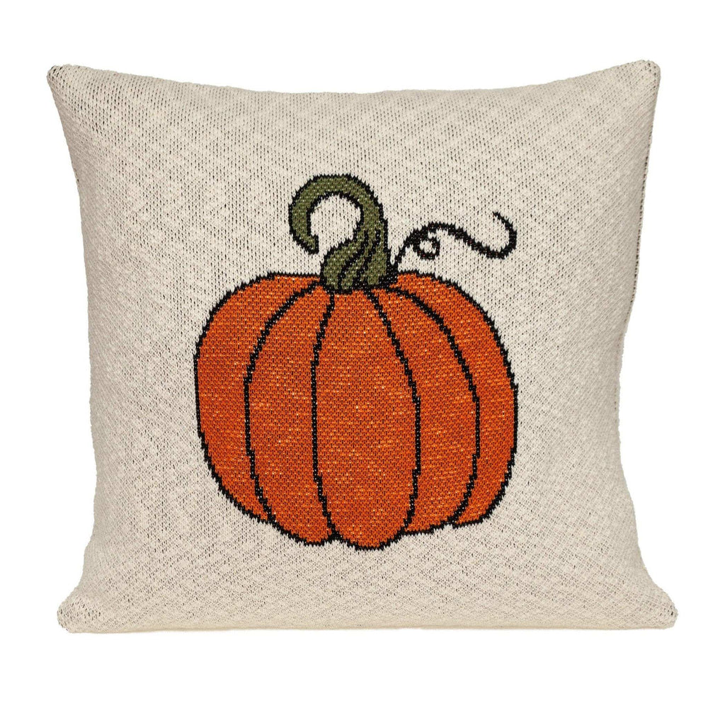 Pumpkin Silhouette Throw Pillow - Homeroots - Flyclothing LLC