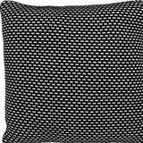Super Black And White Check Throw Pillow - Homeroots - Flyclothing LLC