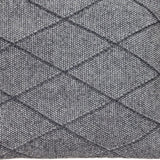 20" Gray Cotton Throw Pillow - Homeroots - Flyclothing LLC