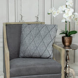 20" Gray Cotton Throw Pillow - Homeroots - Flyclothing LLC