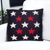 20" Black and White Cotton Throw Pillow - Homeroots