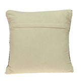 Black And Sand Woven Decorative Pillow - Homeroots