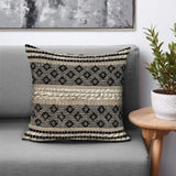18" Chocolate Cotton Blend Throw Pillow - Homeroots - Flyclothing LLC