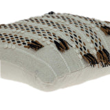 Creamy Beige Textured Throw Pillow - Homeroots - Flyclothing LLC