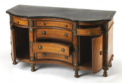 Traditional Style Wooden Credenza