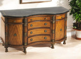 Traditional Style Wooden Credenza