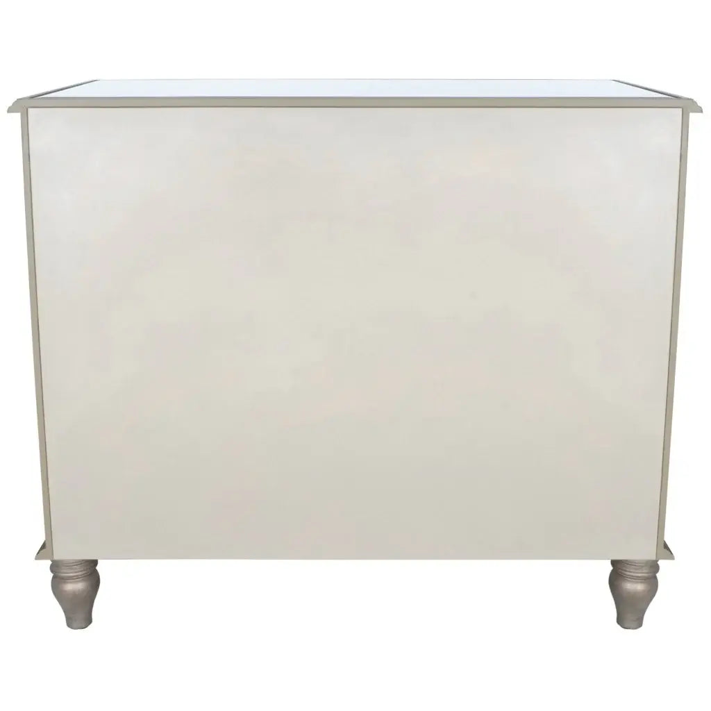 Rectangle Mirrored Three Drawer Console Storage Chest - Homeroots - Flyclothing LLC