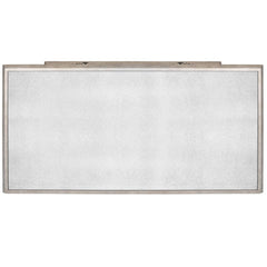 Rectangle Mirrored Three Drawer Console Storage Chest