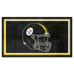 Pittsburgh Steelers 3ft. x 5ft. Plush Area Rug - Pittsburgh Steelers