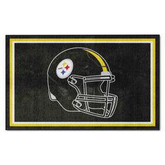 Pittsburgh Steelers 4ft. x 6ft. Plush Area Rug - Pittsburgh Steelers