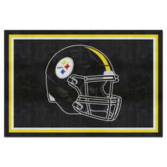 Pittsburgh Steelers 5ft. x 8 ft. Plush Area Rug - Pittsburgh Steelers