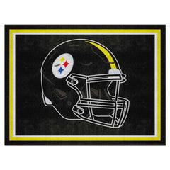 Pittsburgh Steelers 8ft. x 10 ft. Plush Area Rug - Pittsburgh Steelers