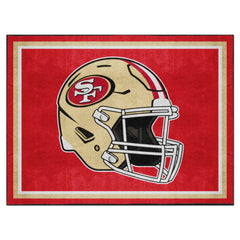 San Francisco 49ers 8ft. x 10 ft. Plush Area Rug - San Francisco 49ers