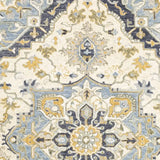 4' X 6' Blue And Ivory Bohemian Area Rug - Homeroots - Flyclothing LLC