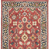 8' X 10' Red And Blue Bohemian Rug - Homeroots - Flyclothing LLC