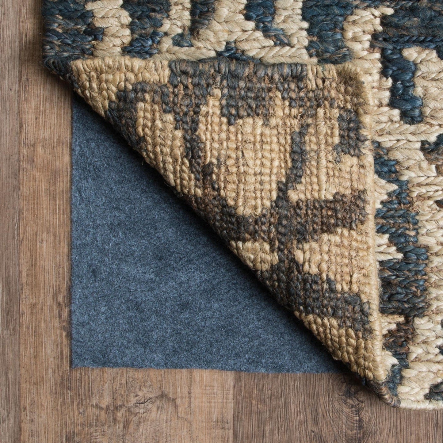 4'X6" Grey Premier Rug Pad - Homeroots - Flyclothing LLC