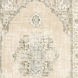 2' X 3' Beige and Ivory Power Loom Area Rug - Homeroots - Flyclothing LLC