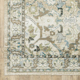 4' X 6' Beige And Ivory Medallion Area Rug - Homeroots - Flyclothing LLC