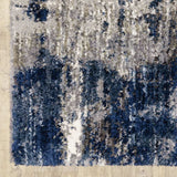 4' X 6' Gray And Blue Gray Skies Area Rug - Homeroots - Flyclothing LLC